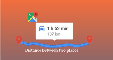 How to calculate distance between two latitude and longitude, calculate distance using longitude and latitude, distance between two points