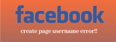 [Fixed] Facebook This Page Isn\'t Eligible to Have a Username