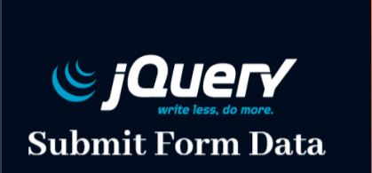 Submit form data using JQuery, jquery submit form data without reloading page, jquery, ajax, submit form data, post data using ajax jquery